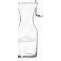 0.5 Liter Clear Glass Carafe